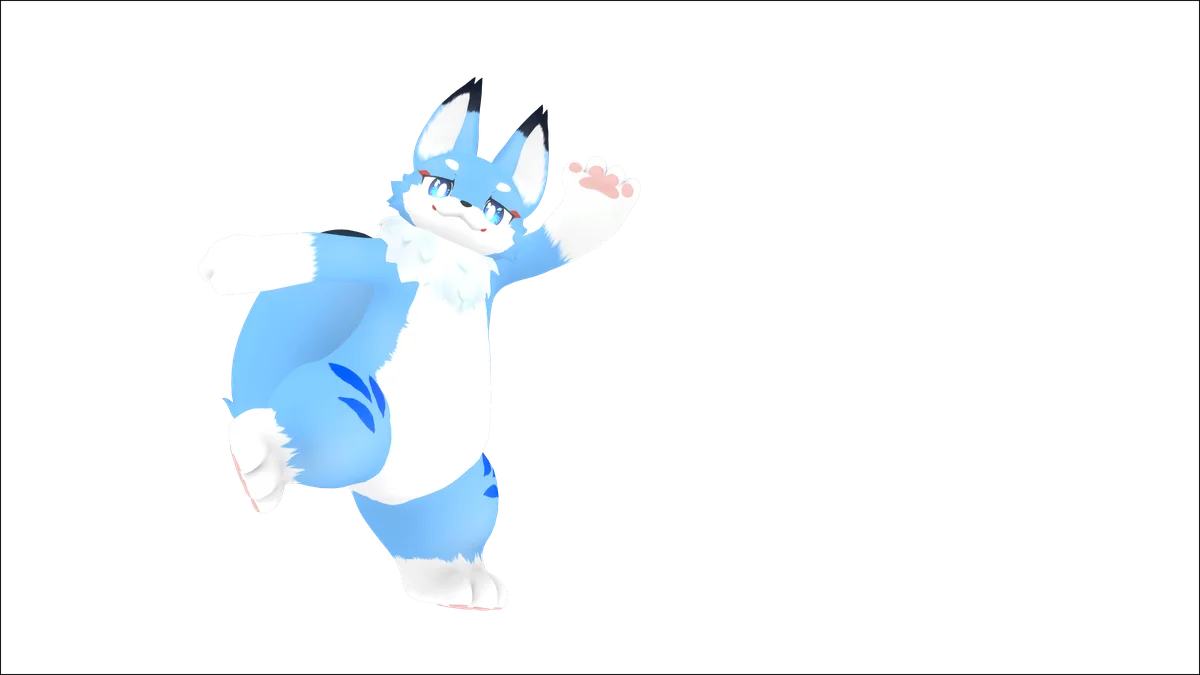 全身・下からのアングル例